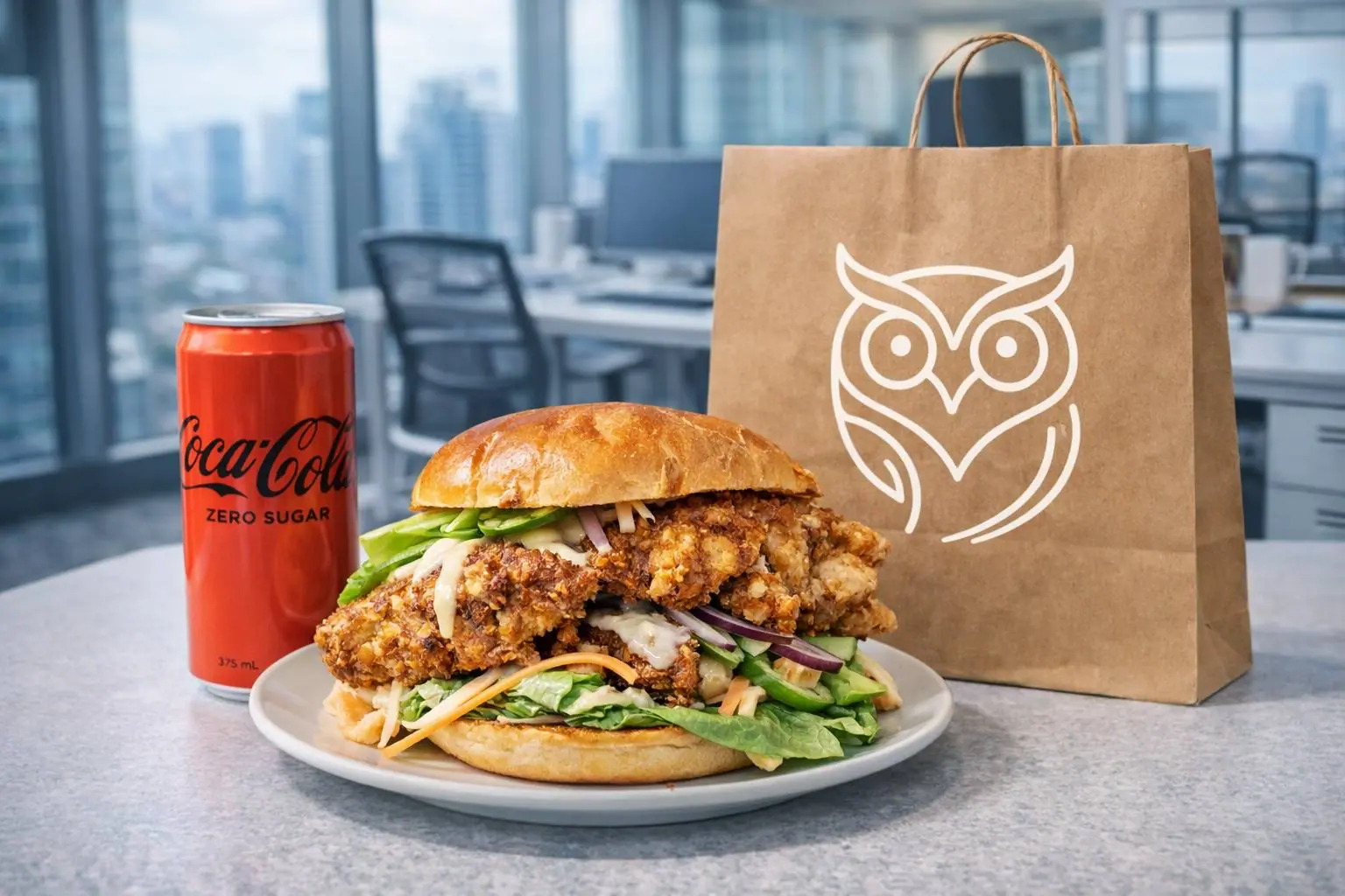 Posebna ponuda: Chicken burger i Coca-Cola Zero